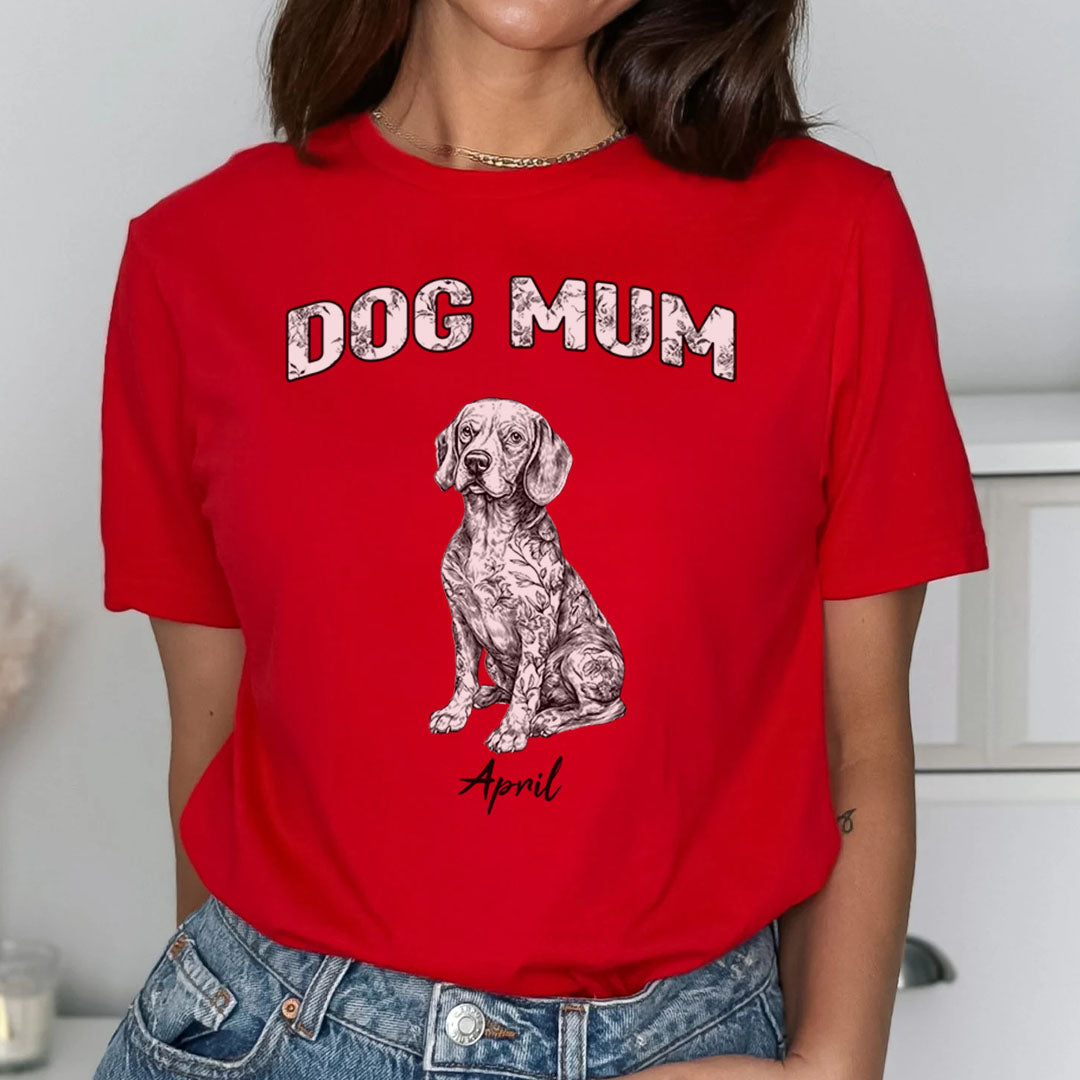PST57 Toile De Jouy French Dog Lover - Personalized Custom