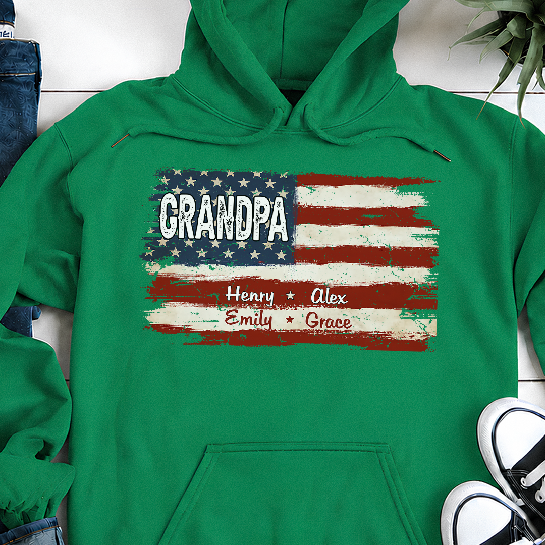VPST26 American Flag 250th Anniversary - Personalized T-shirt Hoodie