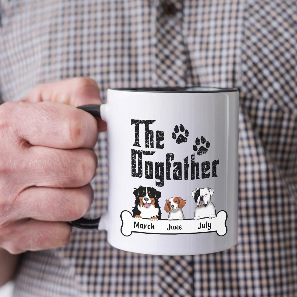 PSTM05 The Dogfather - Personalized Custom Coffee Mug