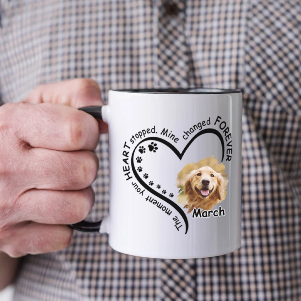 Miah1480 My Heart Changed Forever - Personalized Custom Coffee Mug