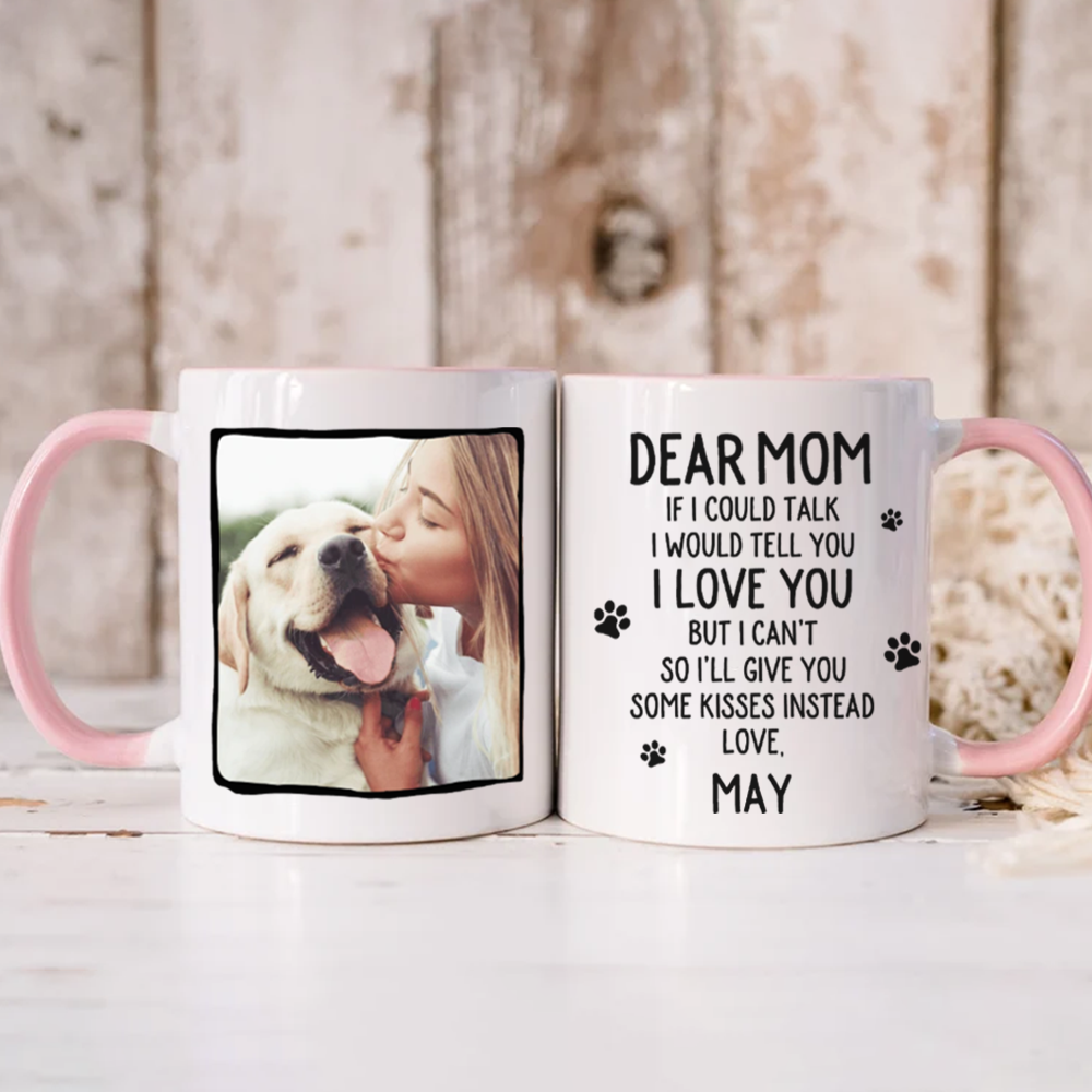 Miah1483 If I Could Talk I Would Tell You I Love You-Personalized Custom Coffee Mug