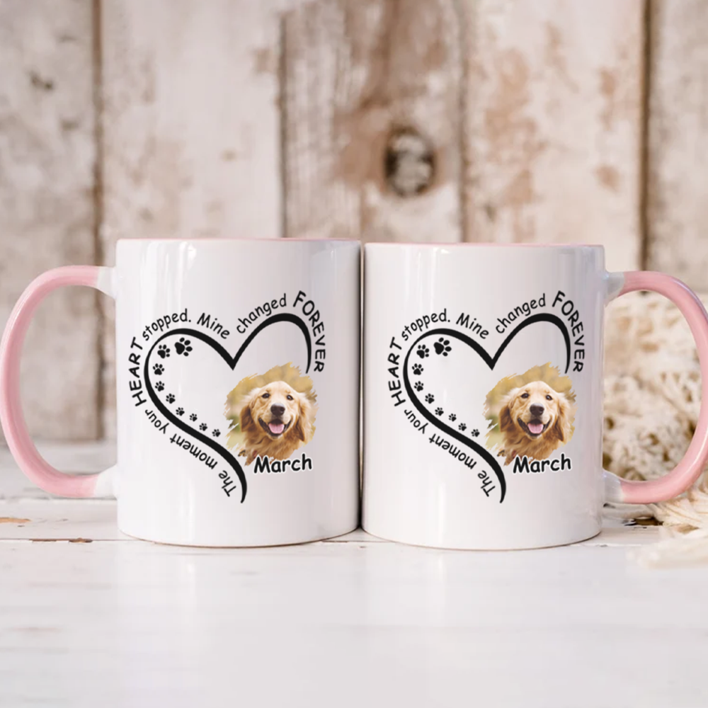 Miah1480 My Heart Changed Forever - Personalized Custom Coffee Mug