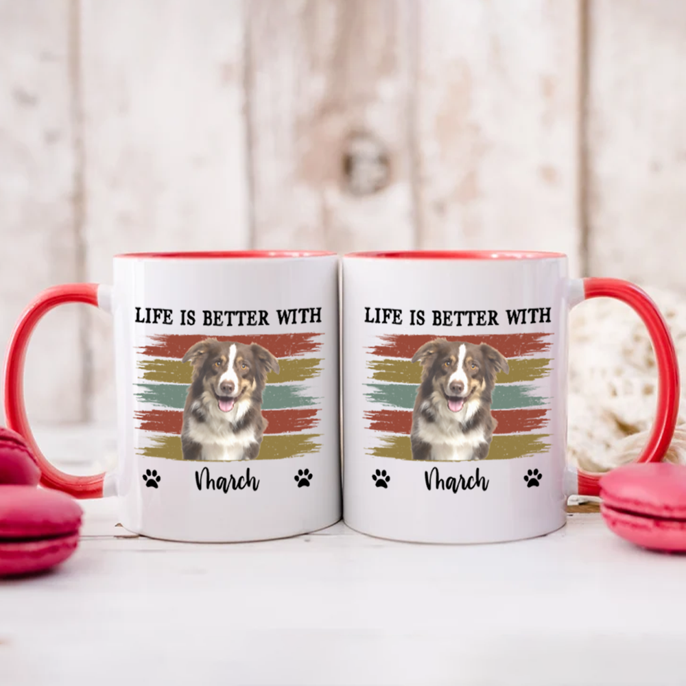 Miah1499 Life Is Better With Pet-Personalized Custom Coffee Mug
