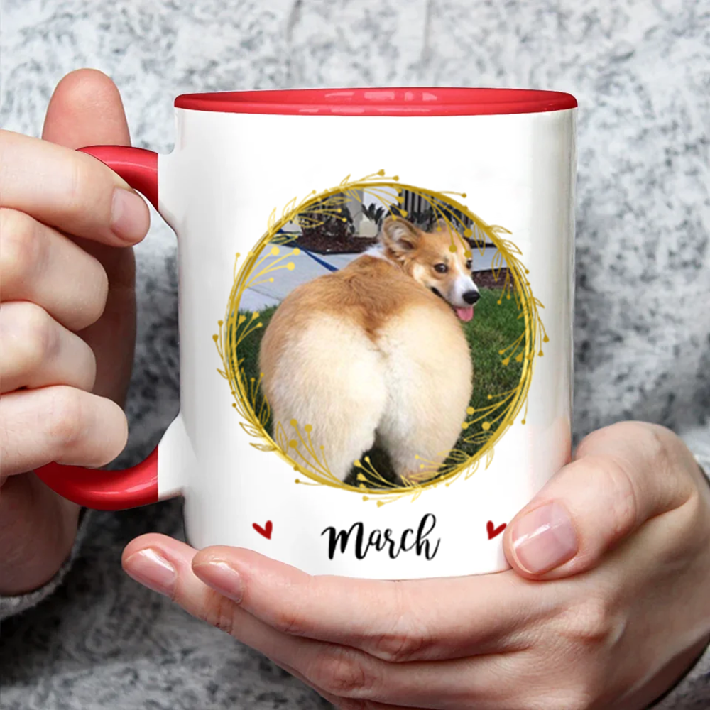 Miah1491 I Love You With All My Butt-Personalized Custom Coffee Mug