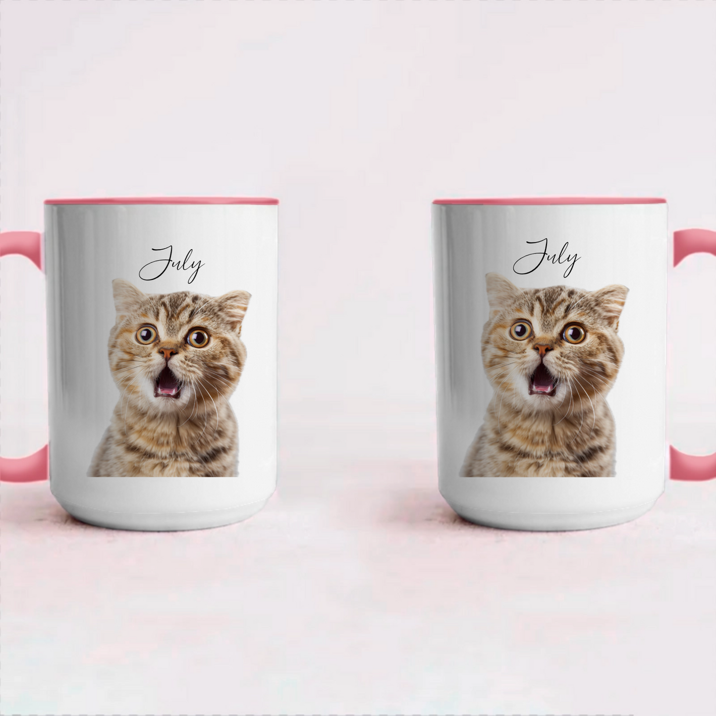 PSTM04 Dog Cat Personalized Custom Accent Accent Mug