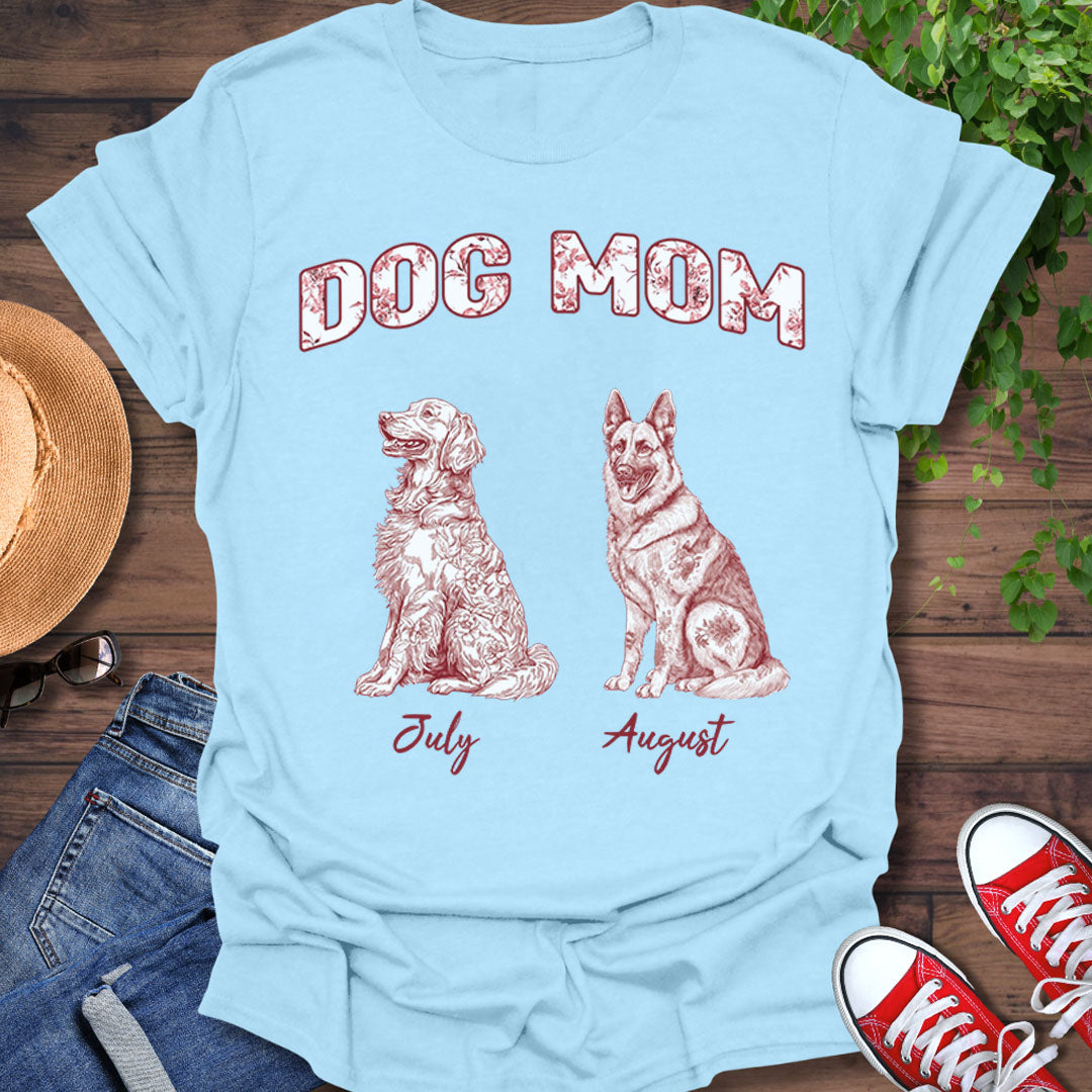PST57 Toile De Jouy French Dog Lover - Personalized Custom