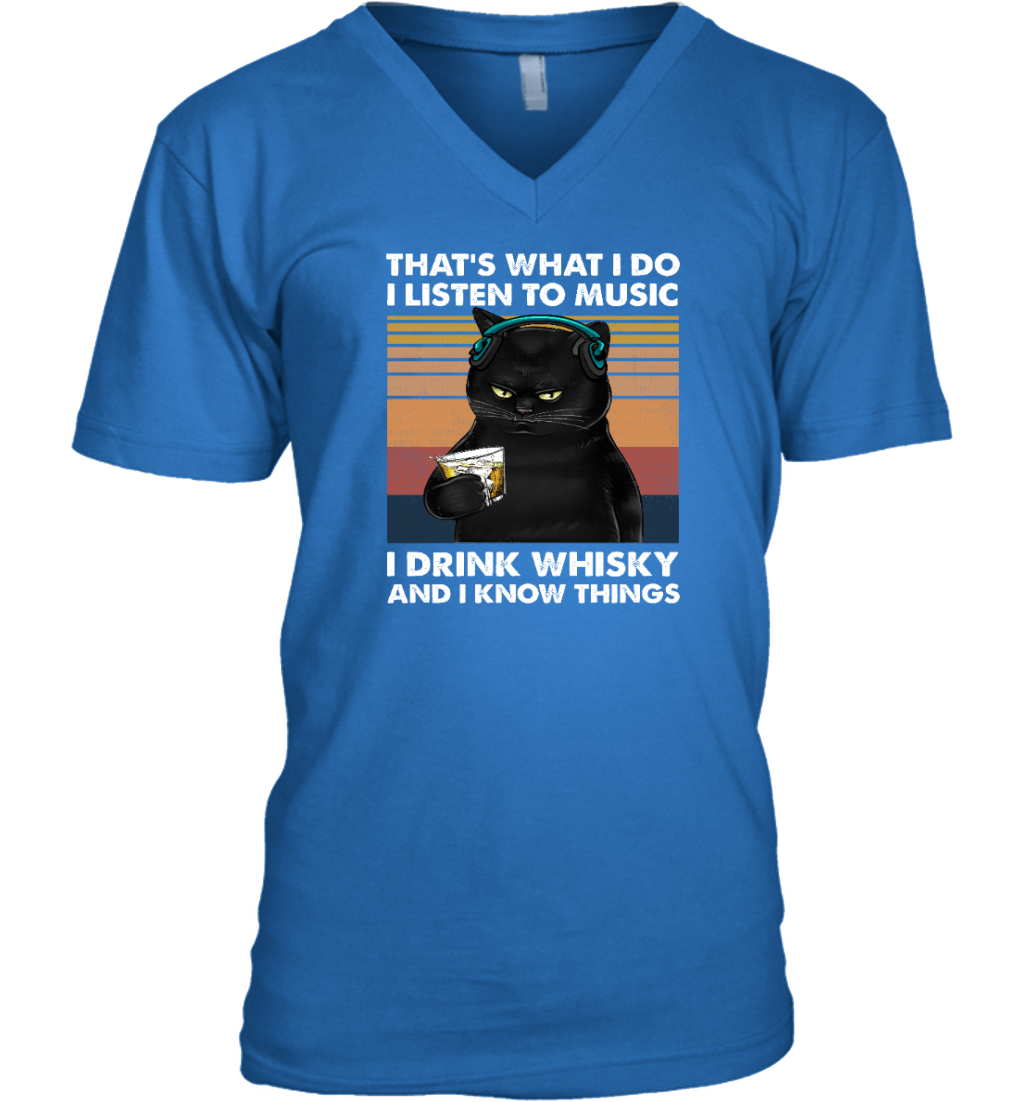 Miah922a That's What I Do I Listen To Music I Drink Whisky And I Know Things cat