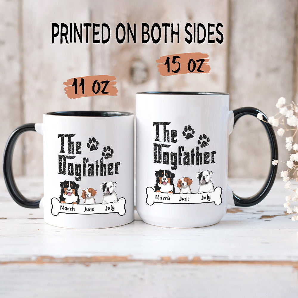 PSTM05 The Dogfather - Personalized Custom Coffee Mug
