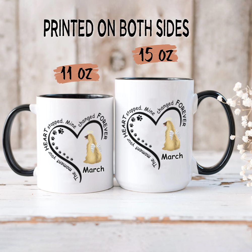 Miah1480 My Heart Changed Forever - Personalized Custom Coffee Mug
