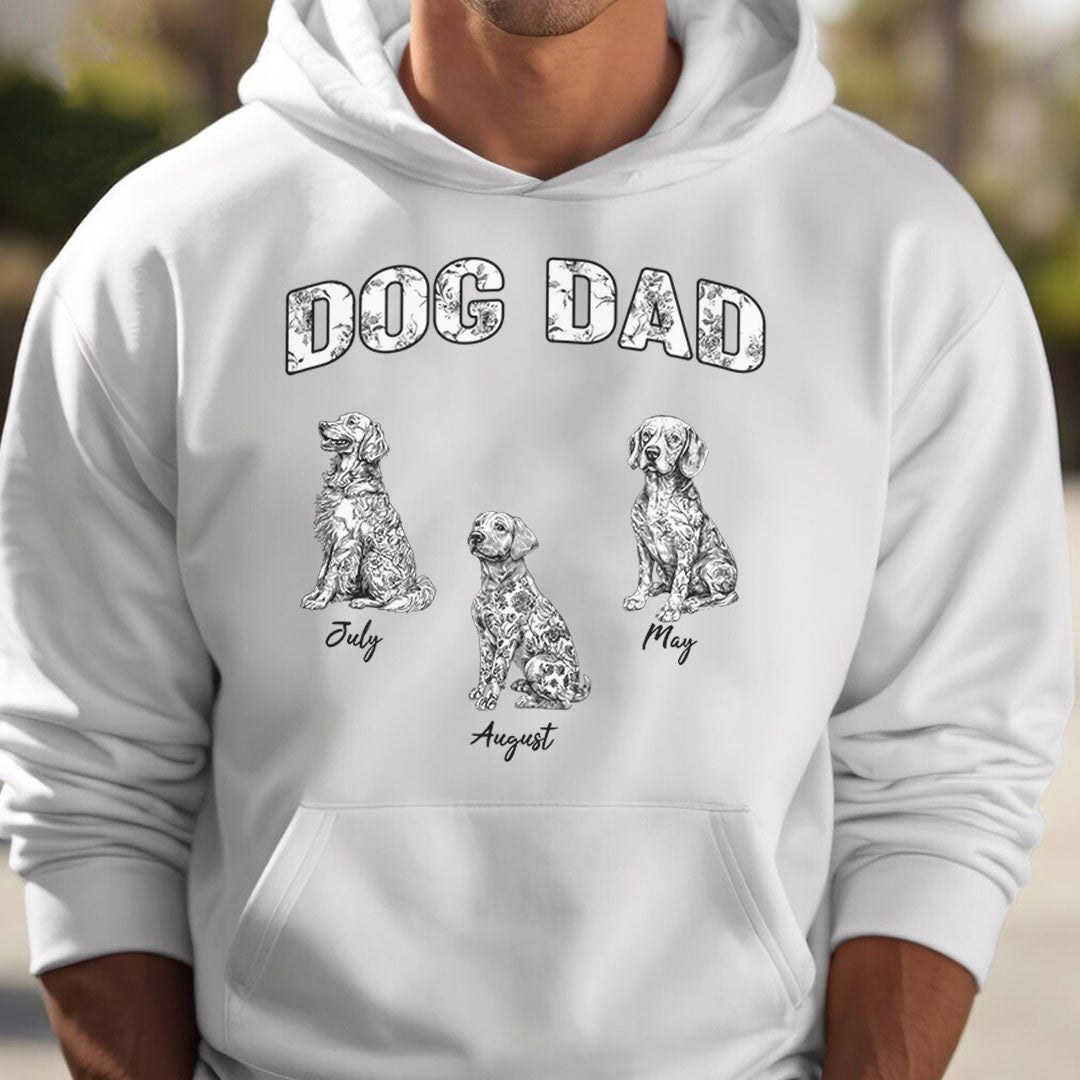 PST57 Toile De Jouy French Dog Lover - Personalized Custom
