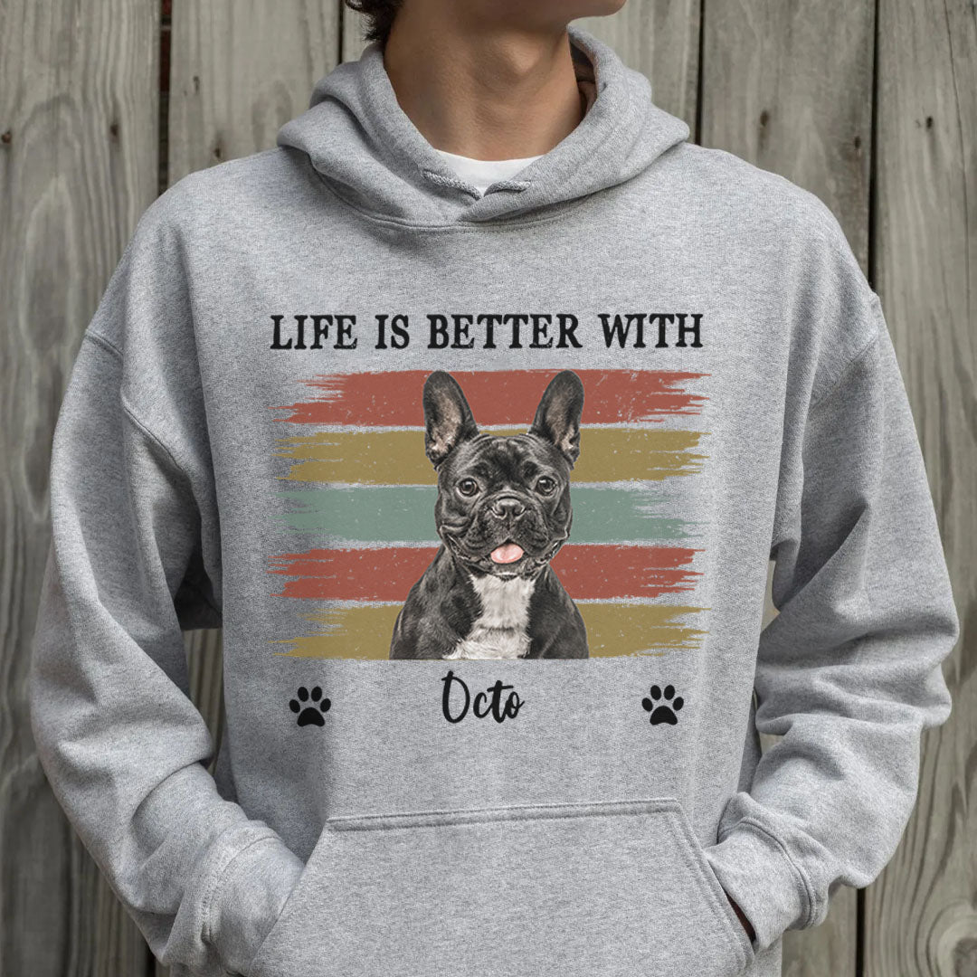 Miah1499 Life Is Better With Pet - Personalized Custom T-shirt