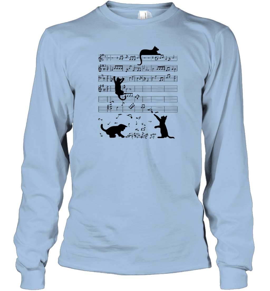 ETT1978 Funny Cat Music Note