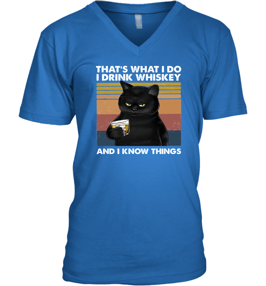 Miah926_cat That's What I Do I Drink Whiskey And I Know Things