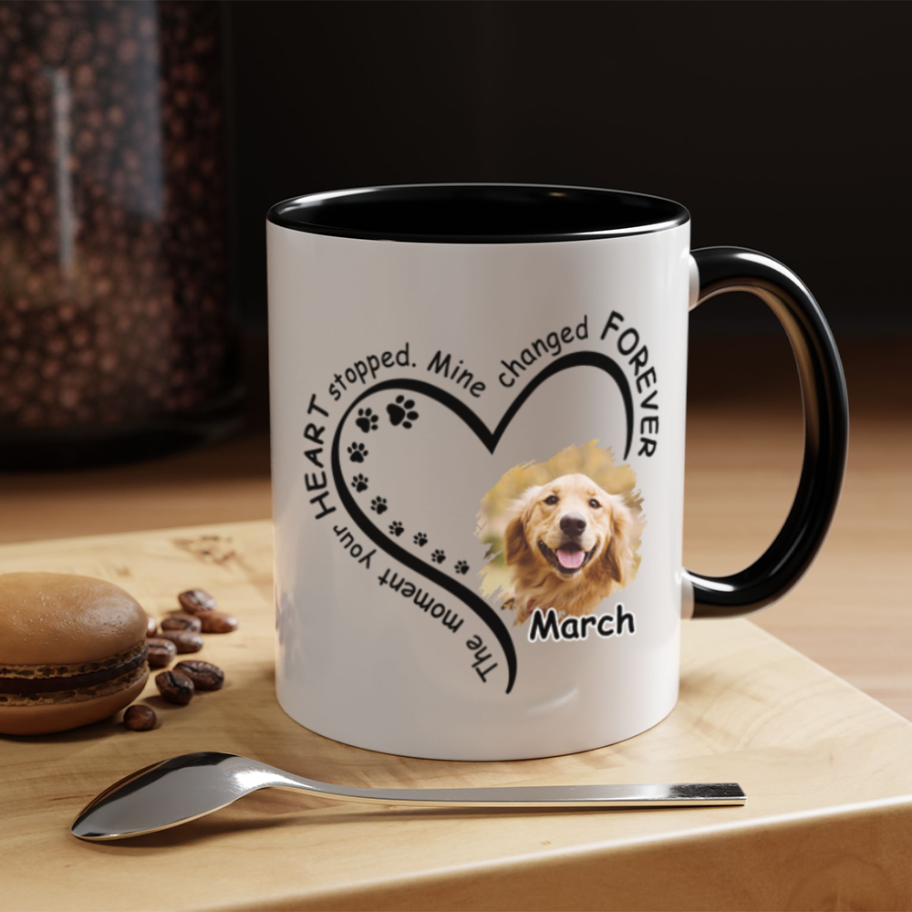 Miah1480 My Heart Changed Forever - Personalized Custom Coffee Mug