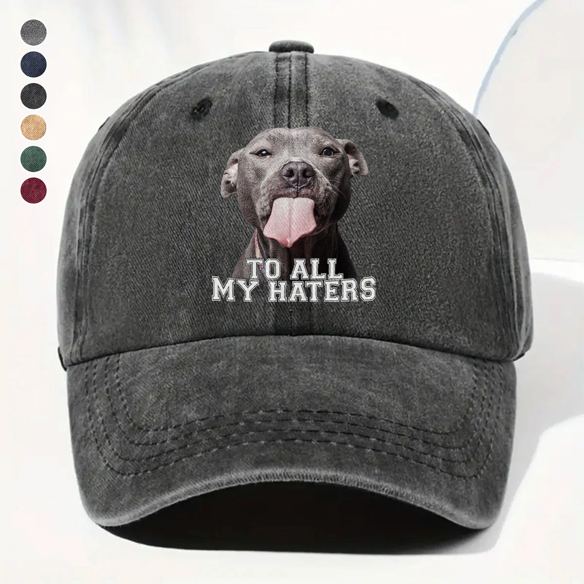 PSC16 To All My Haters - Wash Denim Cap