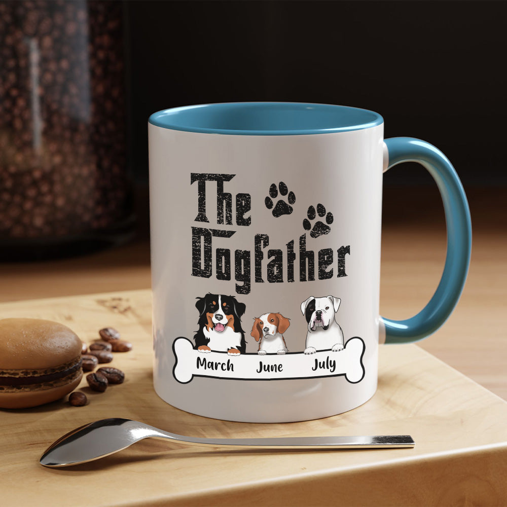 PSTM05 The Dogfather - Personalized Custom Coffee Mug