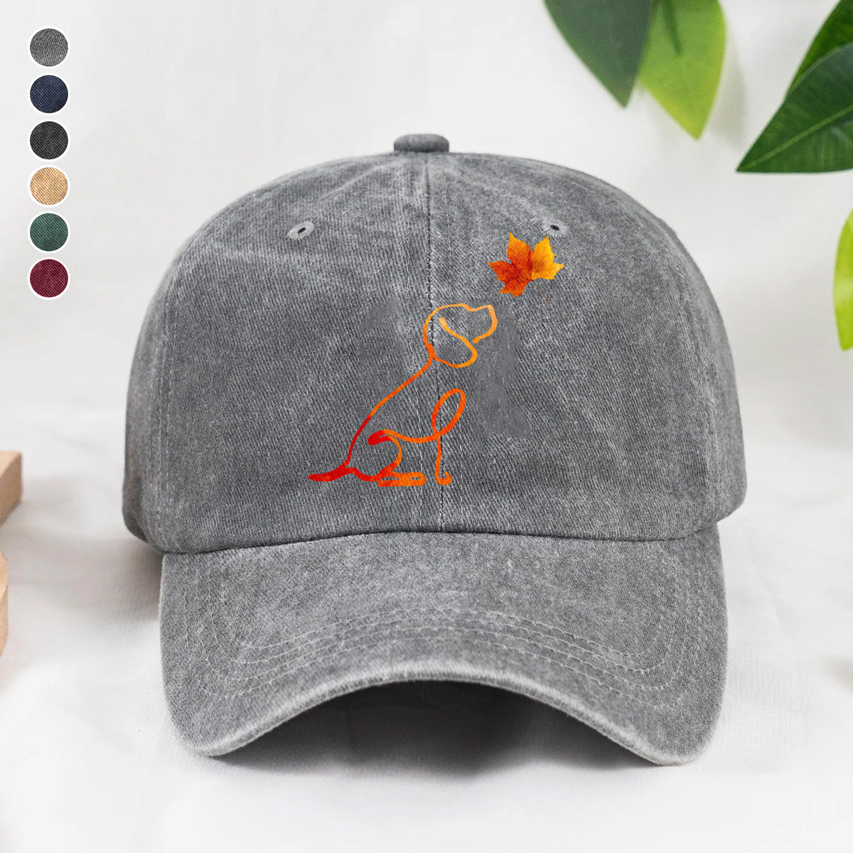 PSC20 Dog Autumn - Wash Denim Cap