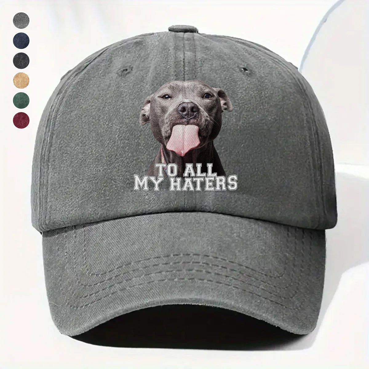 PSC16 To All My Haters - Wash Denim Cap