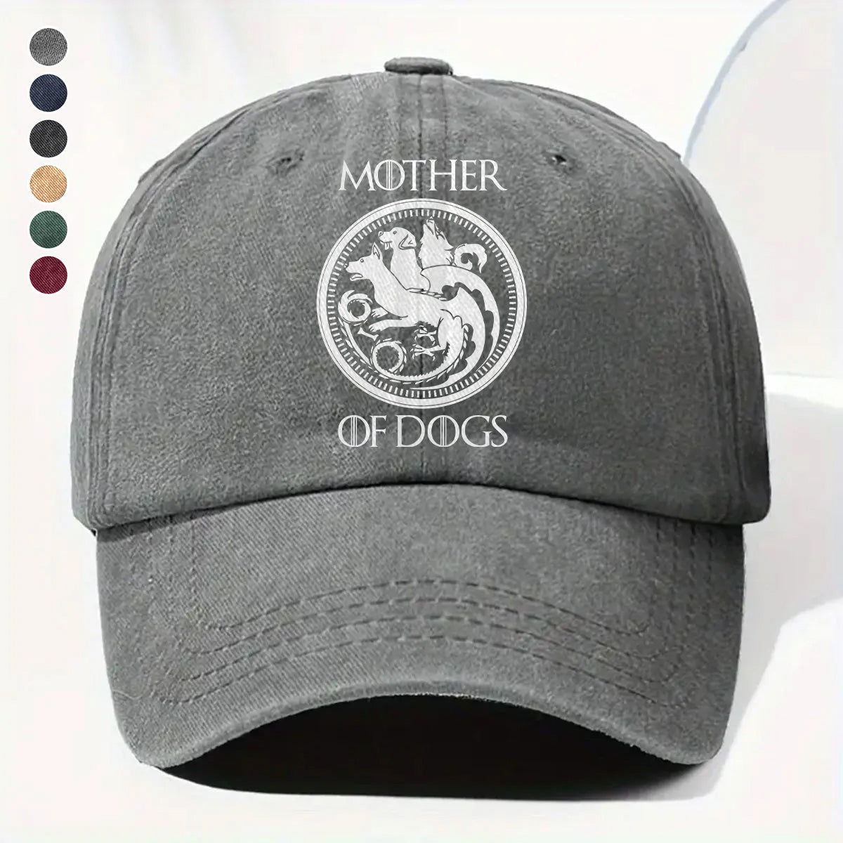 PSC18 Mother Of Dogs - Wash Denim Cap