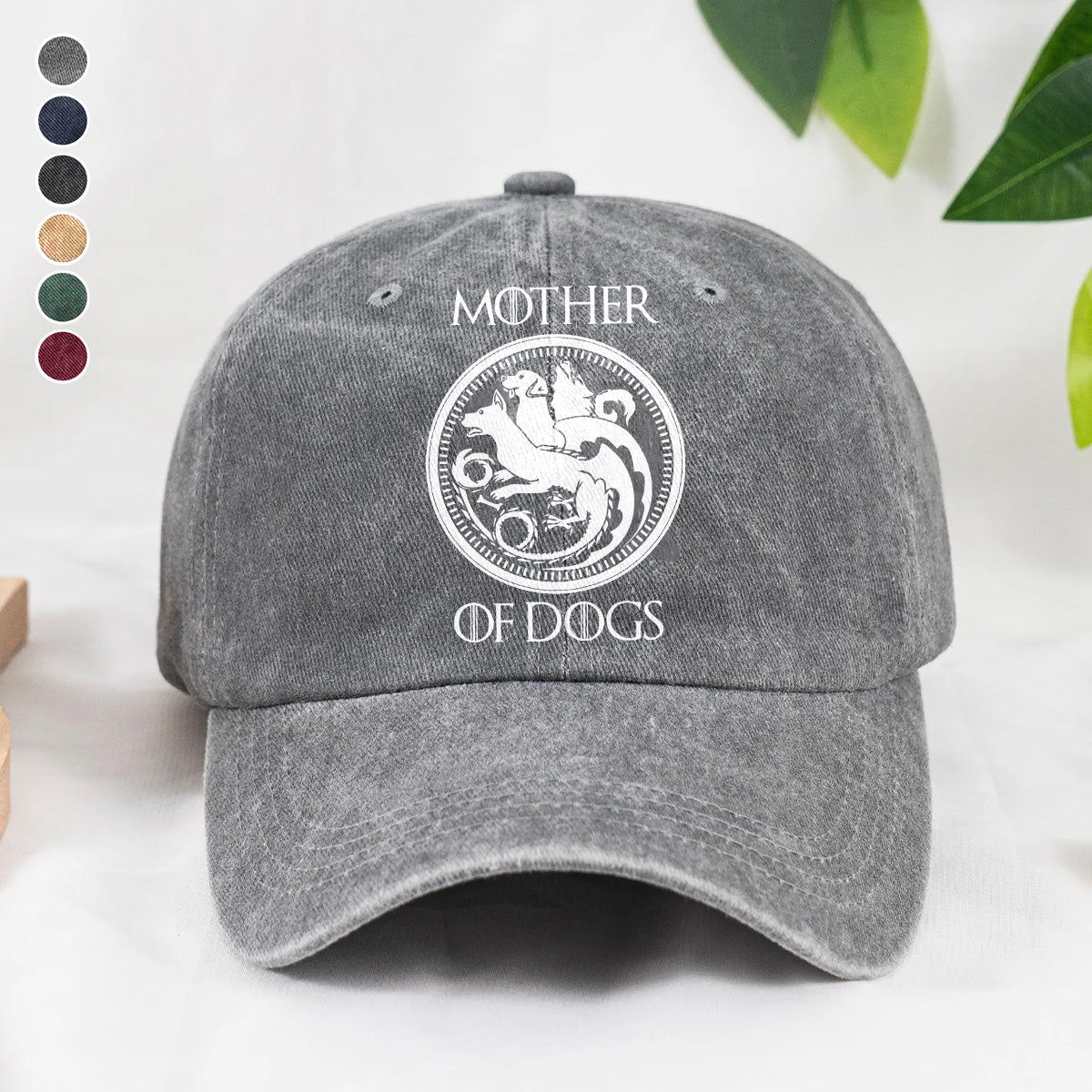 PSC18 Mother Of Dogs - Wash Denim Cap