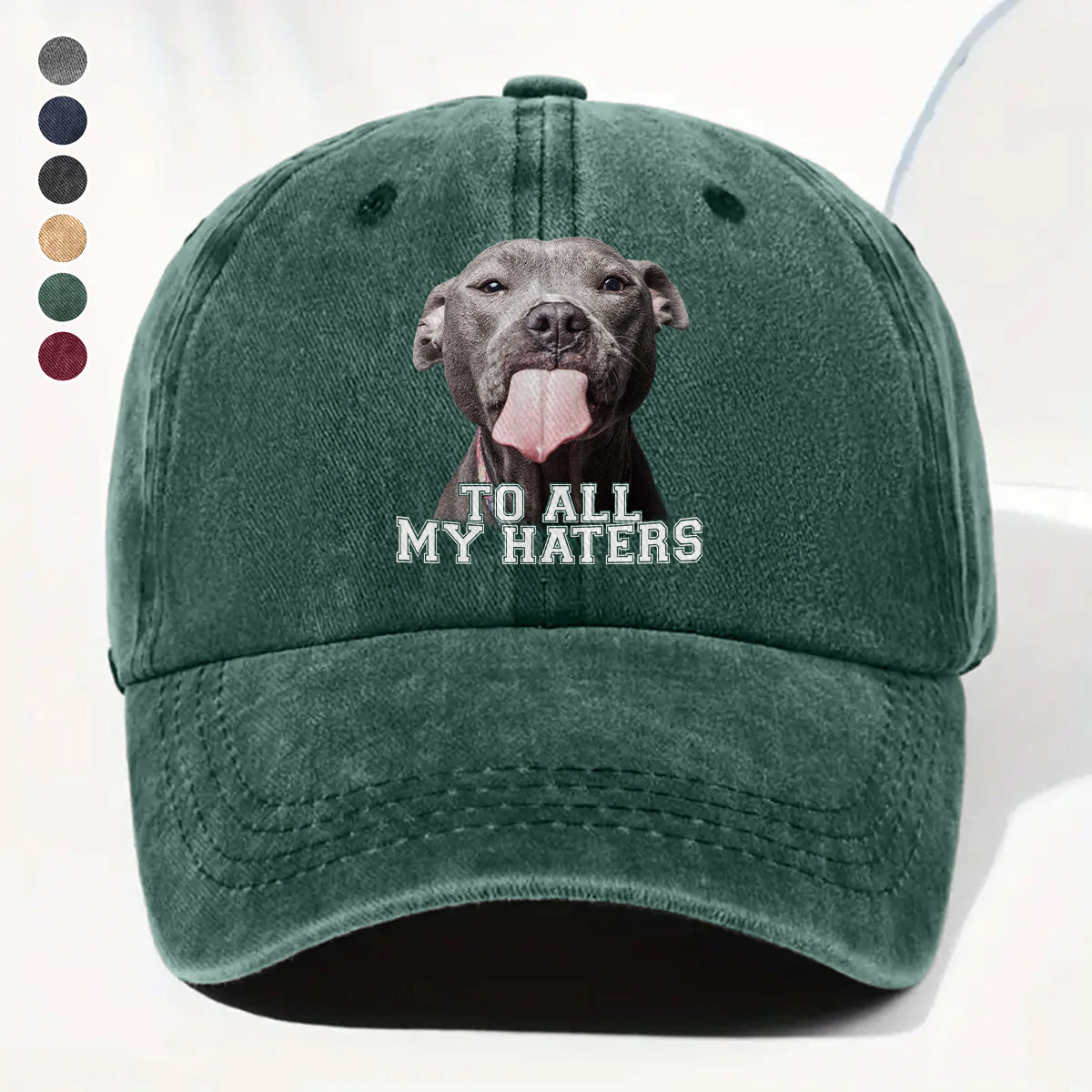 PSC16 To All My Haters - Wash Denim Cap