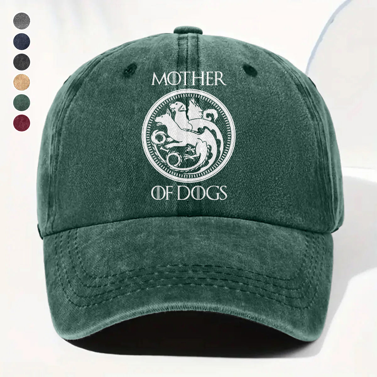 PSC18 Mother Of Dogs - Wash Denim Cap