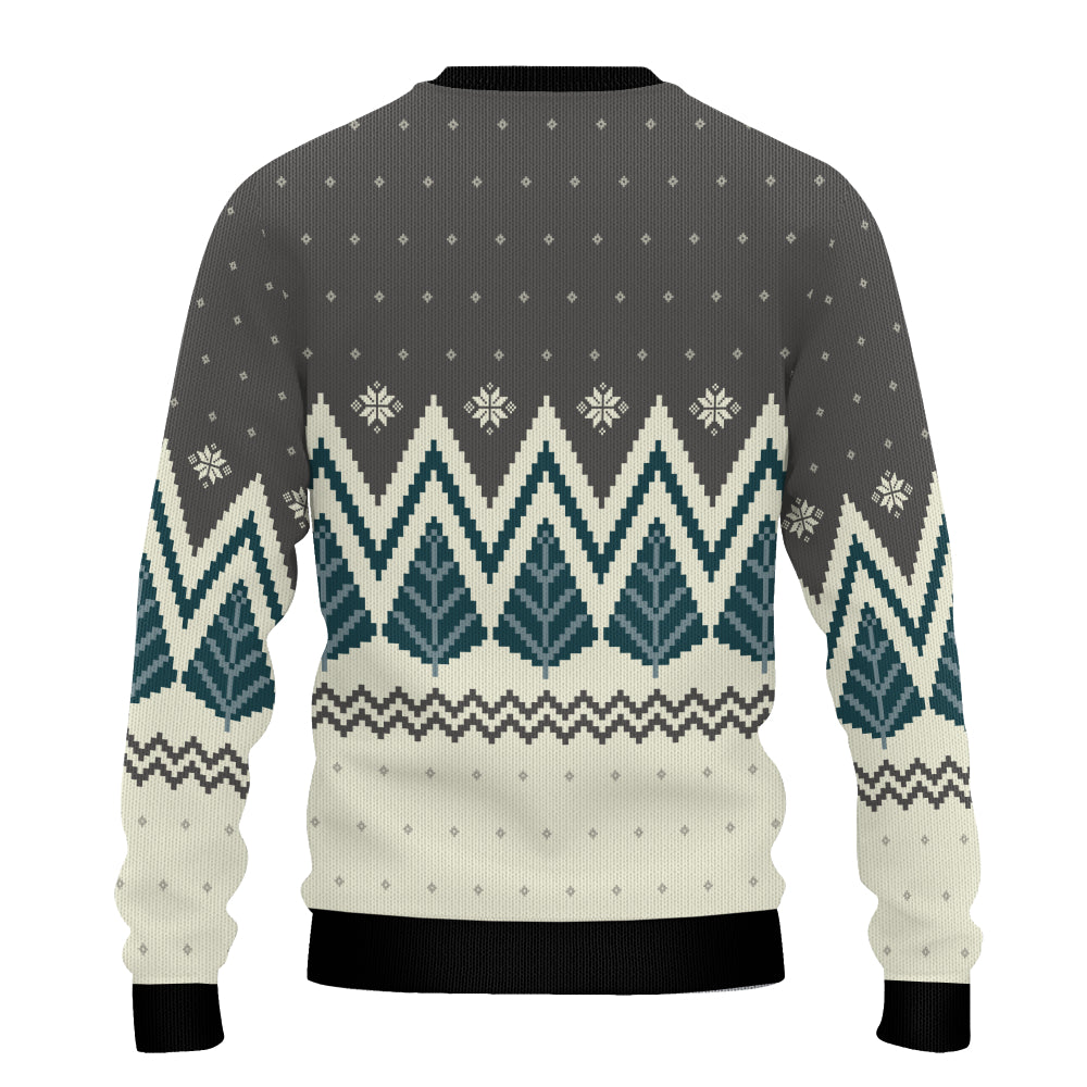 PSTS40 Is This Jolly Enough Dog Lover Xmas - Personalized Custom Sweater