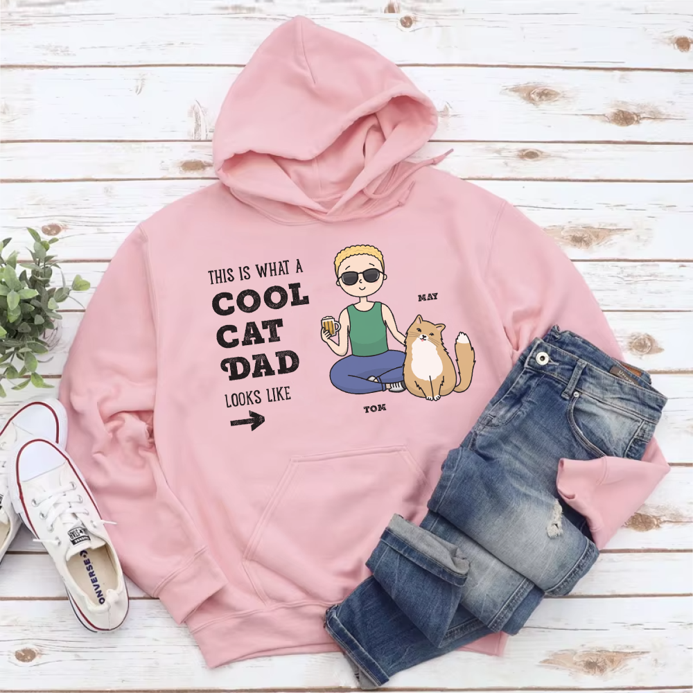 PST14 This Is What A Cool Cat Dad Looks Like - Kawaii Style