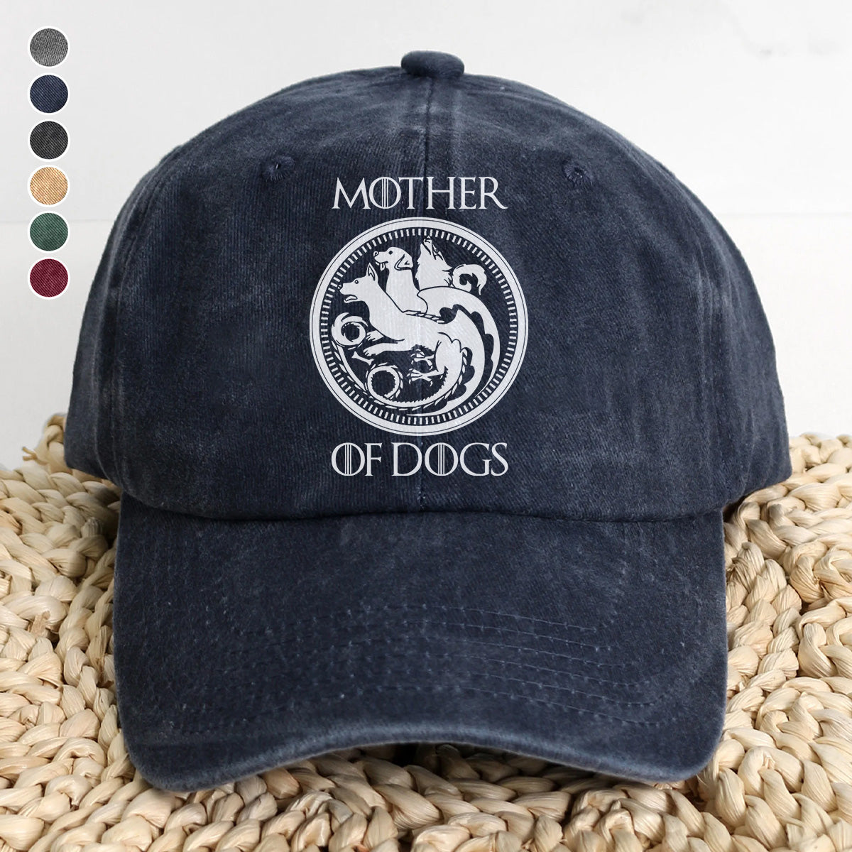 PSC18 Mother Of Dogs - Wash Denim Cap