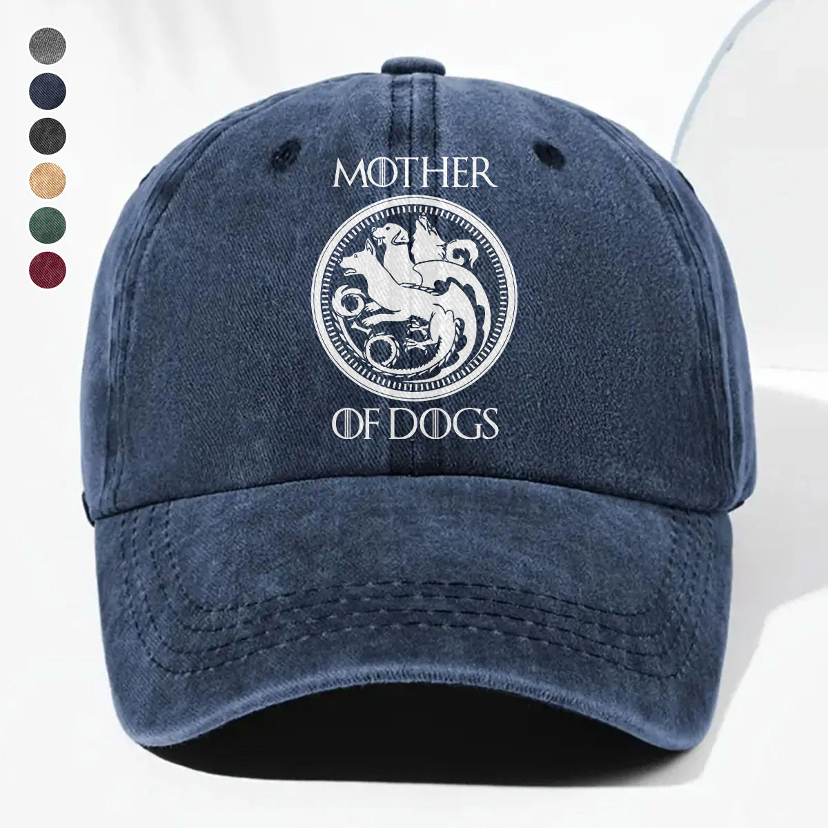 PSC18 Mother Of Dogs - Wash Denim Cap