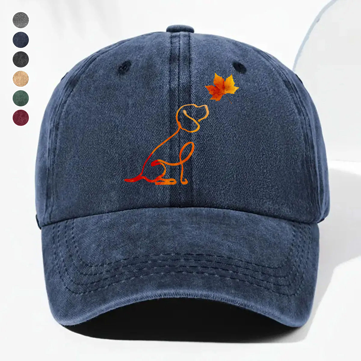 PSC20 Dog Autumn - Wash Denim Cap