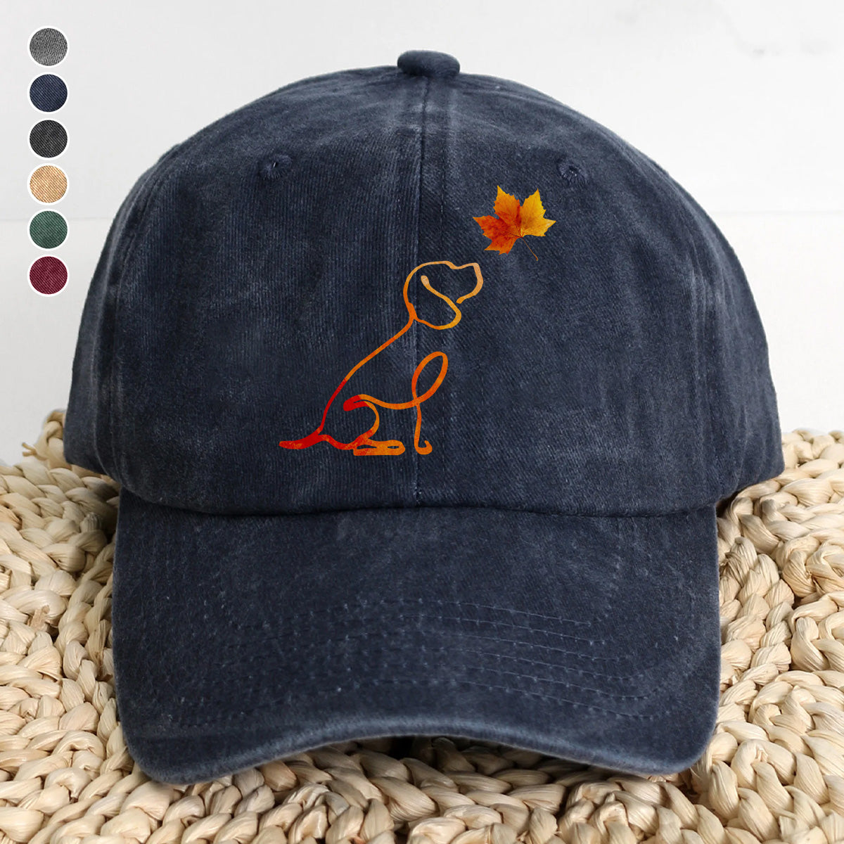 PSC20 Dog Autumn - Wash Denim Cap