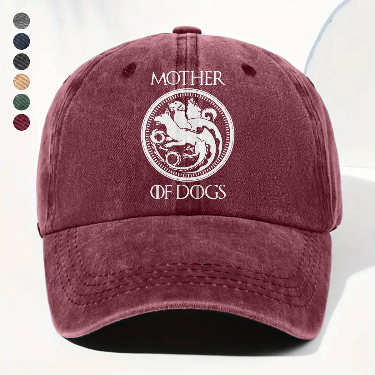 PSC18 Mother Of Dogs - Wash Denim Cap