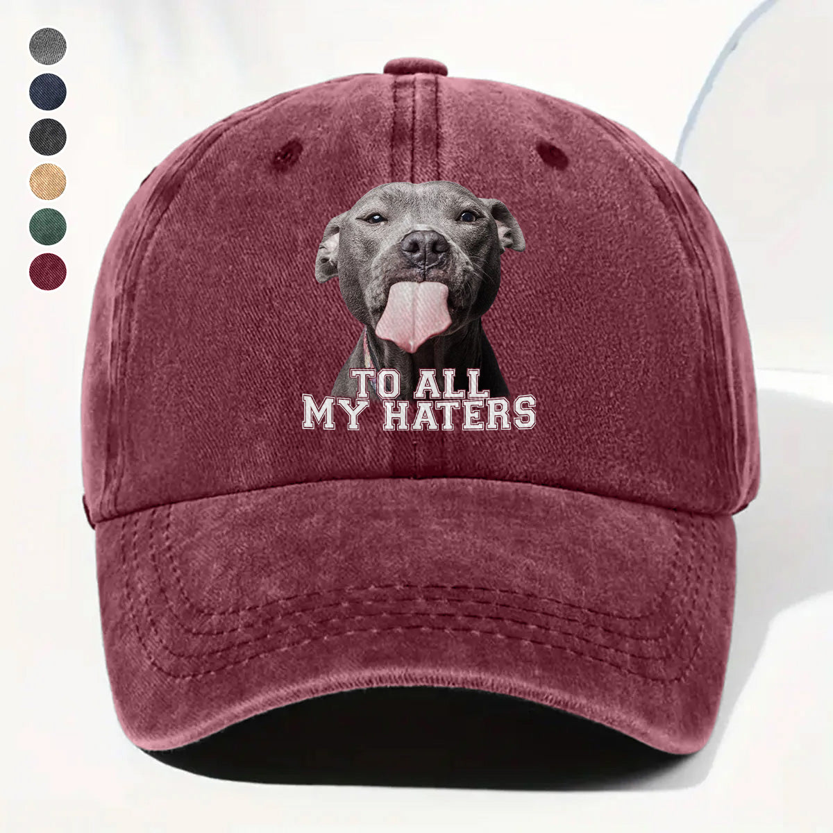 PSC16 To All My Haters - Wash Denim Cap