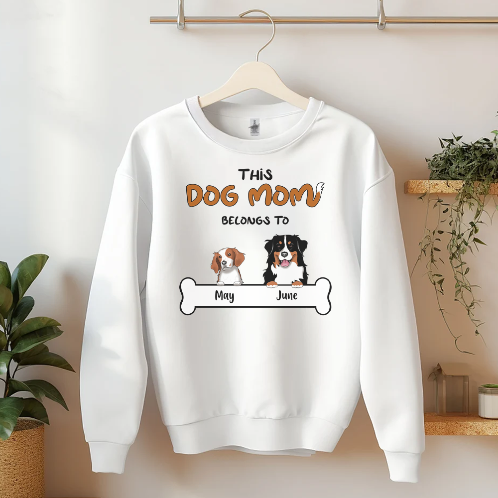 PST32 This Dog Mom Belongs To Frontal