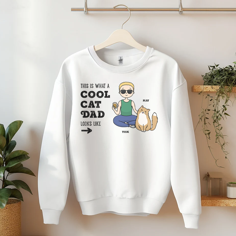 PST14 This Is What A Cool Cat Dad Looks Like - Kawaii Style
