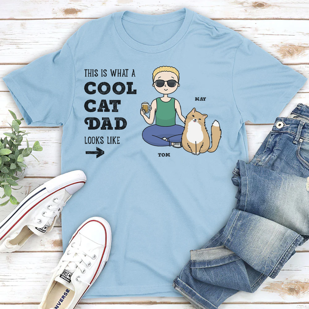PST14 This Is What A Cool Cat Dad Looks Like - Kawaii Style
