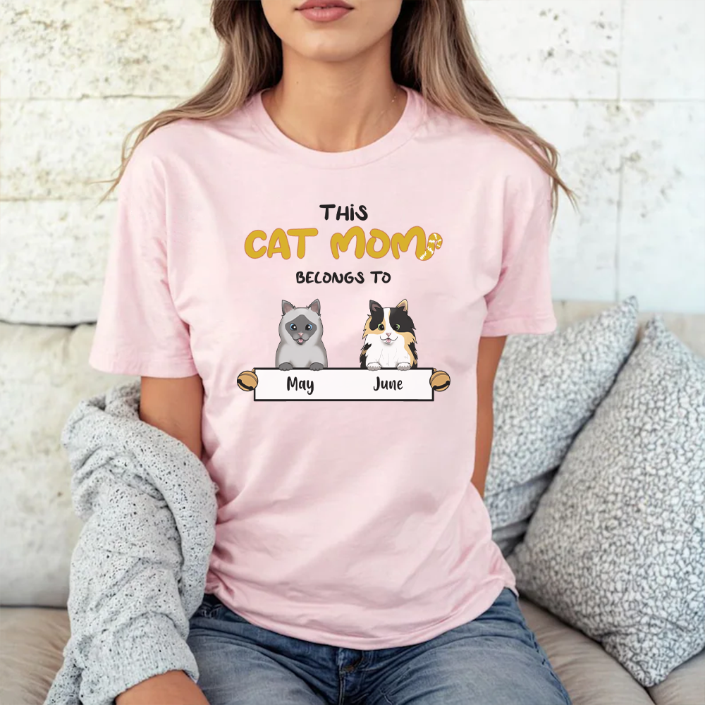 PST39 This Cat Mom Belongs To Frontal