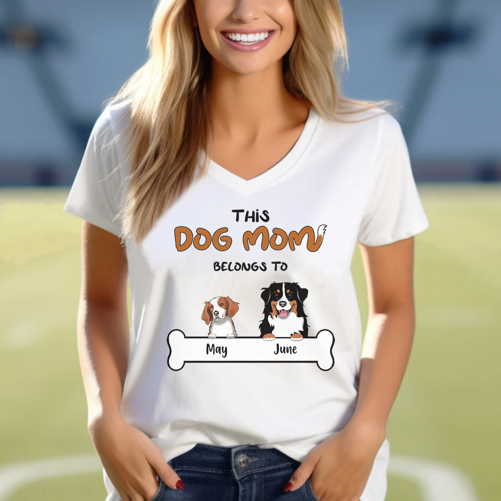 PST32 This Dog Mom Belongs To Frontal
