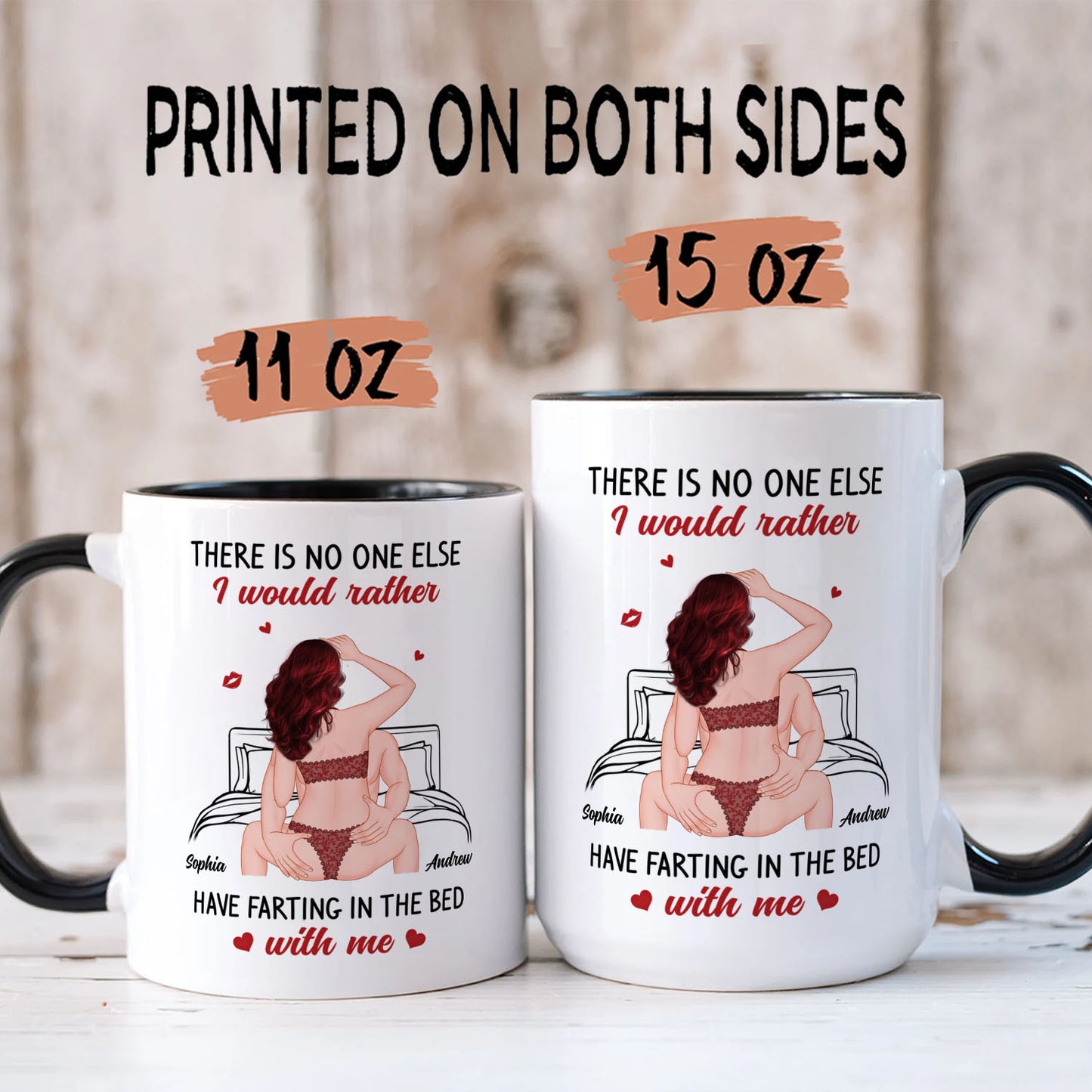 PST102 There Is No One Else Funny Couple - White Mug Accent Mug