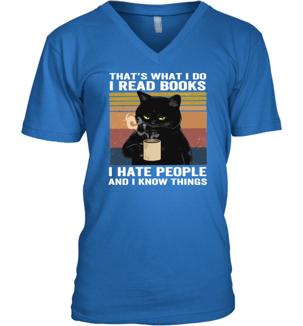 ETT270a I Read Books I Hate People And I Know Things