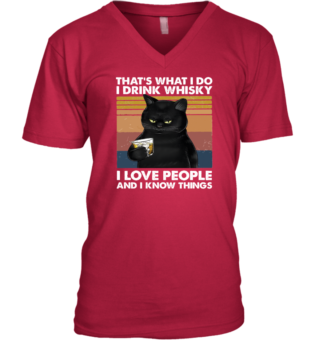 Miah1025 That's What I Do I Drink Whisky I Love People And I Know Thing