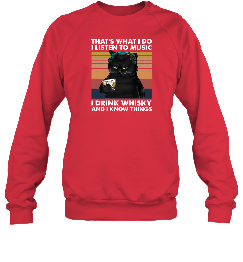 Miah922a That's What I Do I Listen To Music I Drink Whisky And I Know Things cat