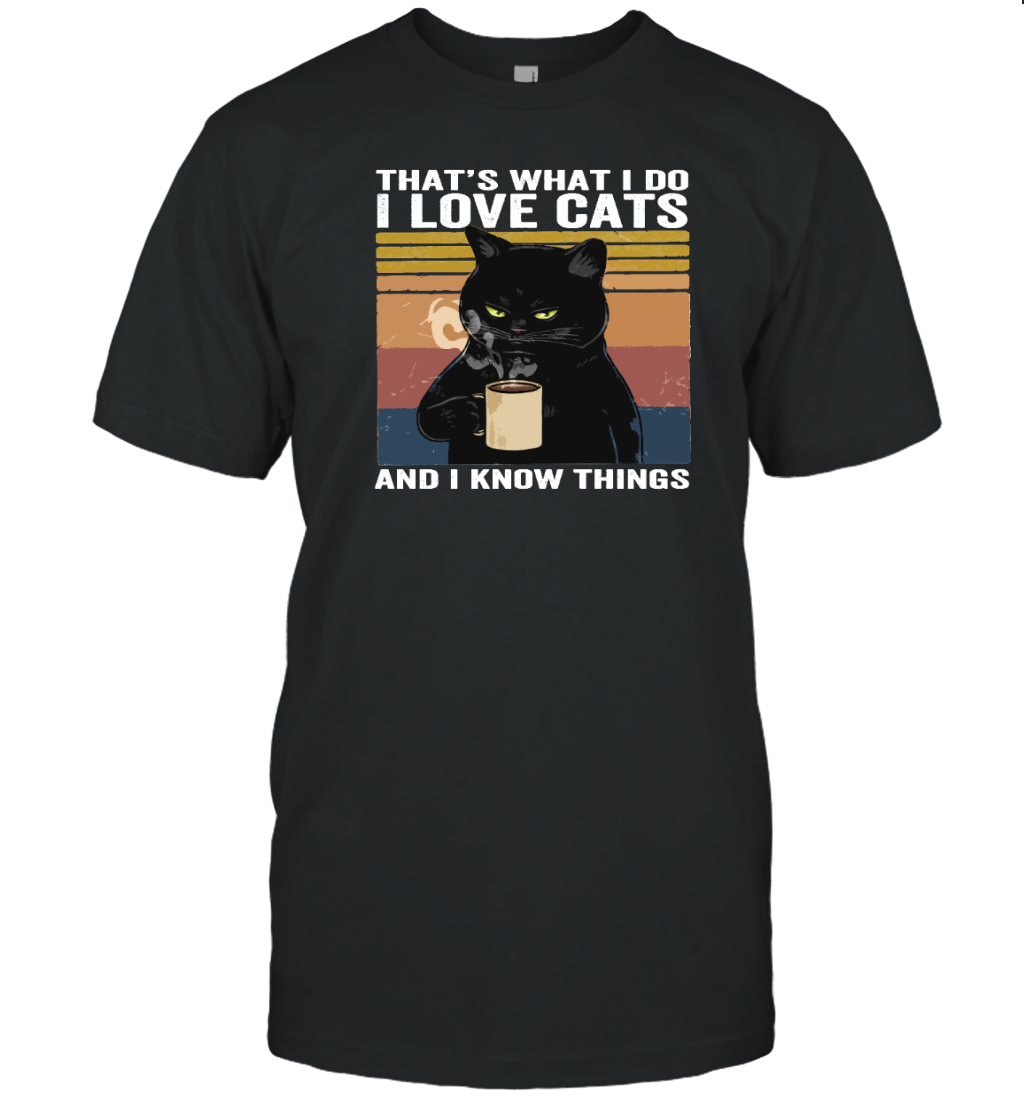 ETT419a I Love Cats And I Know Things