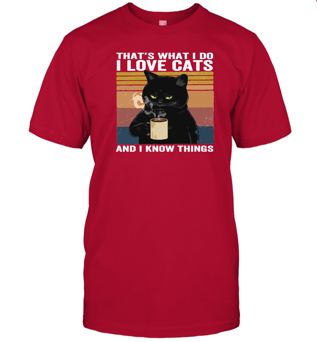 ETT419a I Love Cats And I Know Things