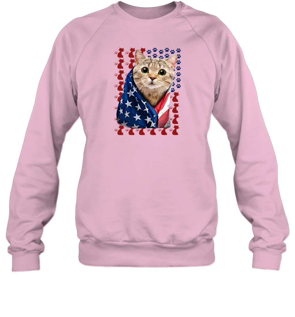 ETT2380 USA Flag Cat
