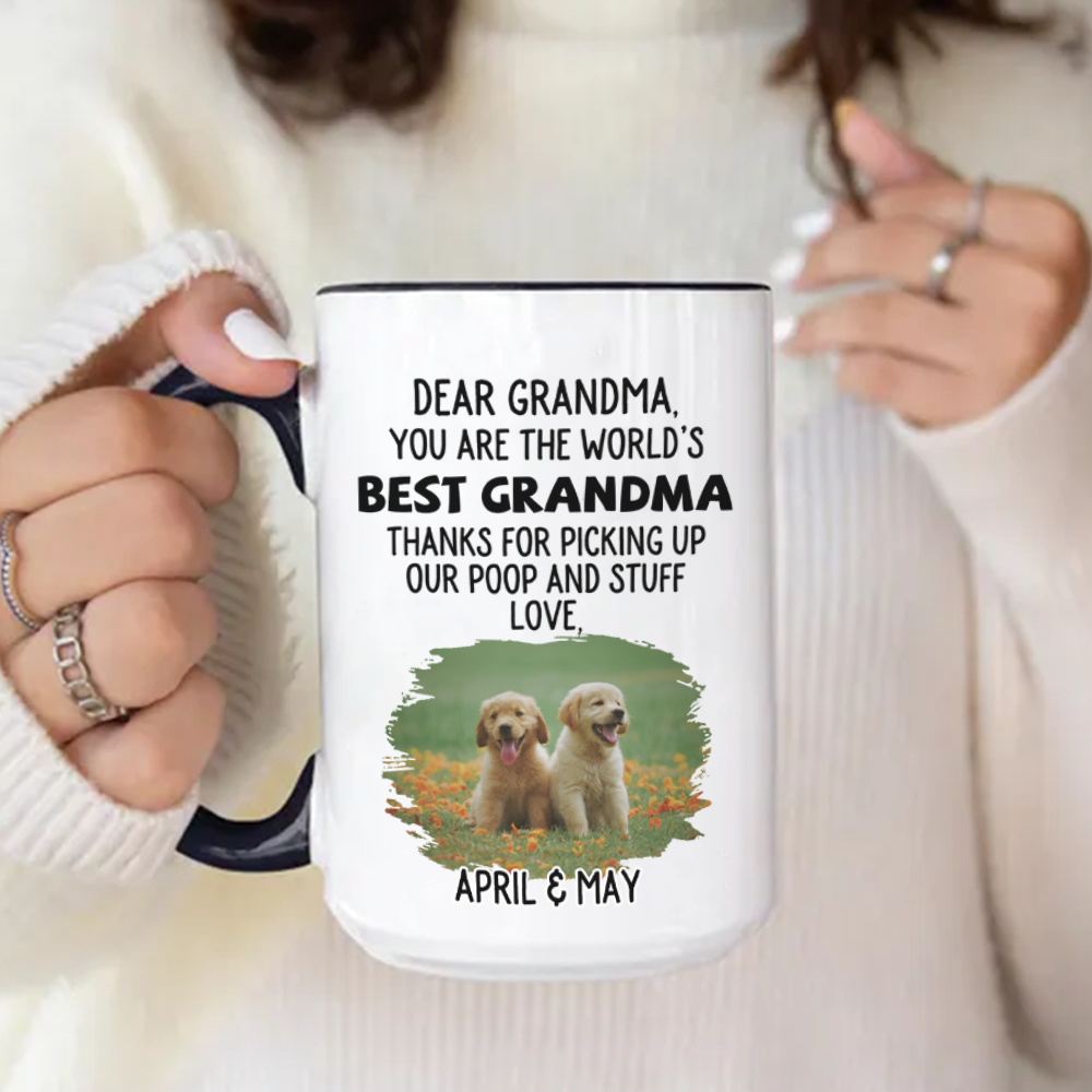 ETT2680a You Are The World's Best Dog Mum/Dad Thanks For Picking Up My Poop And Stuff Love-Personalized Custom Accent Mug
