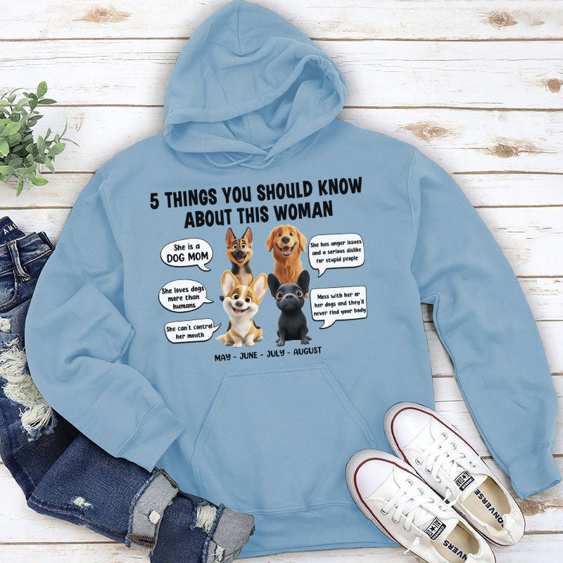 PST52 5 Things You Should Know About This Woman Dog Lover-Personalized Custom