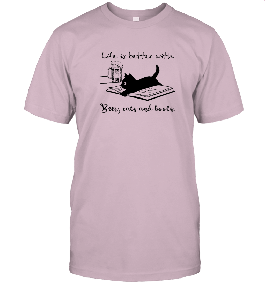 Miah869_beer Life Is Better With Beer, Cats And Books
