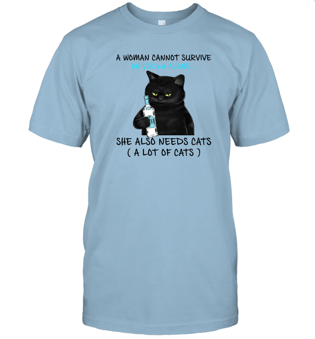 Miah1071_vodka A Woman Cannot Survive On Vodka Alone She Also Needs Cats